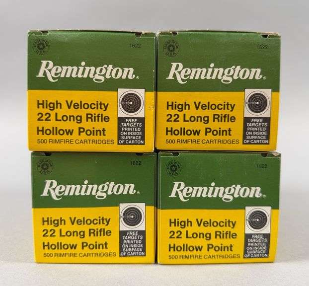 Remington High Velocity .22 Cal Long Rifle Hollow Point, 2000 Rounds image