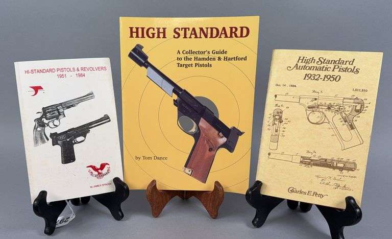 (3) High Standard Pistol & Revolver Books image