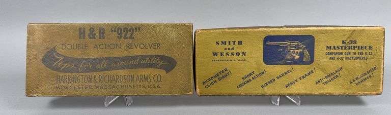 S&W K-38 & Double Action Revolver BOXES image