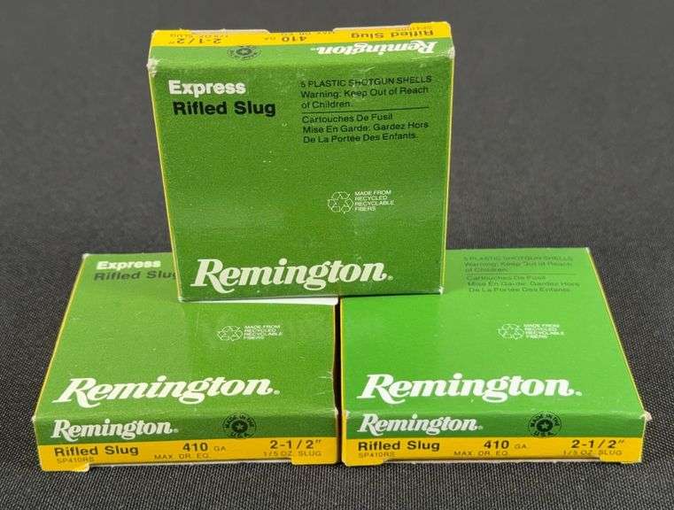 Remington .410 Ga 2-1/2” Rifled Slugs, 15 Count image