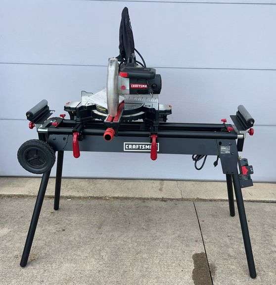 Craftsman 10” Compound Mitre Saw and Stand image