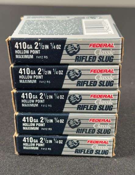Federal Classic .410 2 1/2” Rifled Slugs, 25 Count image