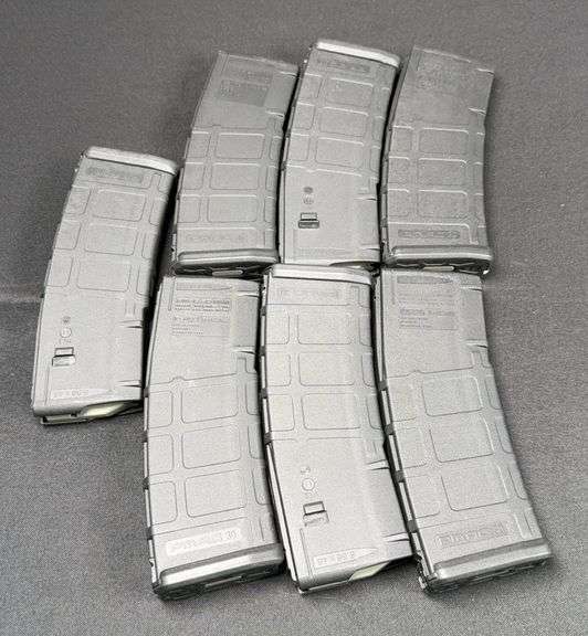 (7) PMAG 30 “5.56 X 45” AR Magazines image