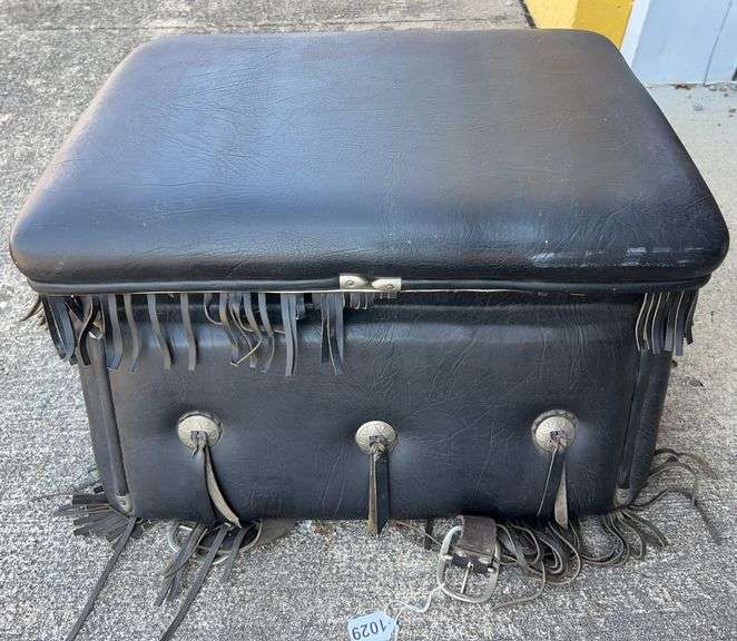 Leather Saddle Bag image