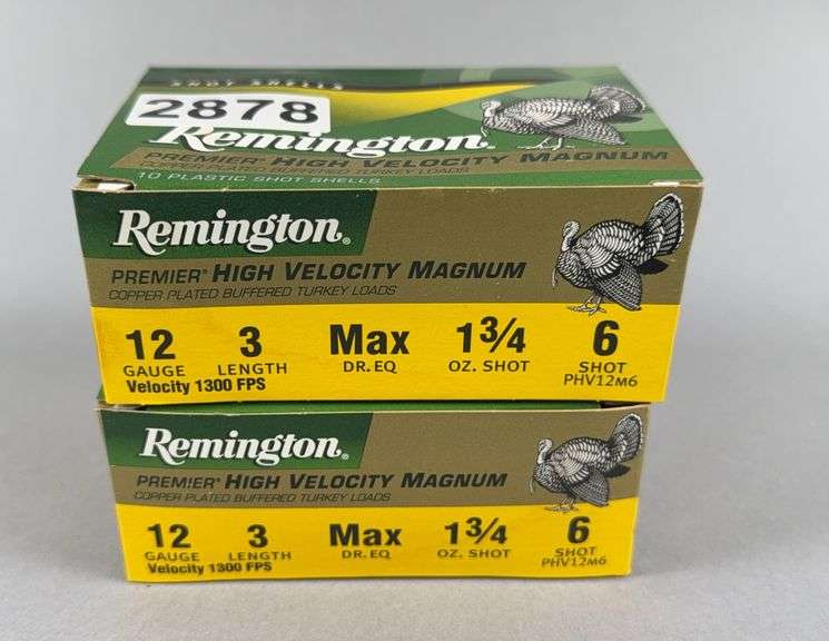 Remington 12 Ga. 3” 6 Shot Turkey Loads (2 Boxes) image