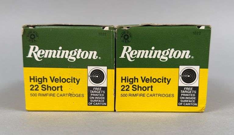 Remington High Velocity 22 Short, 1000 Rounds image