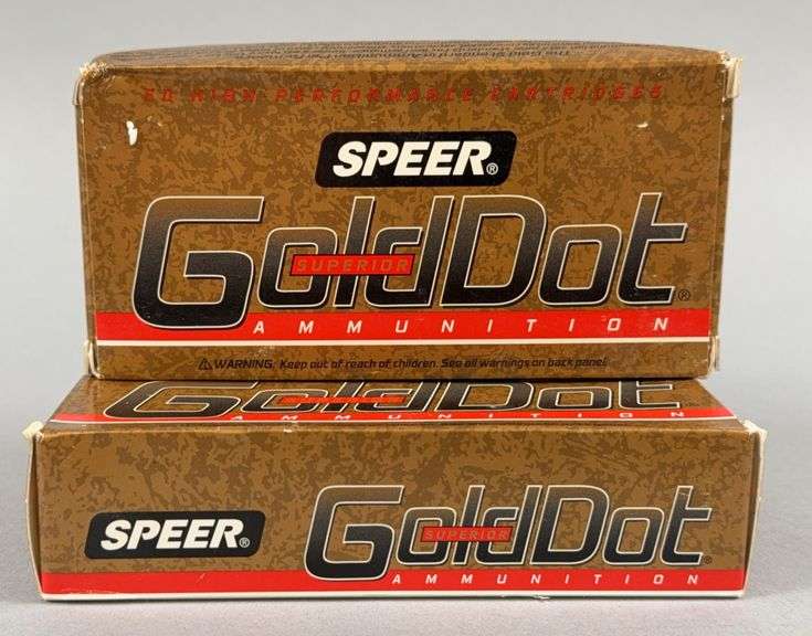 Speer GoldDot 9mm Luger 124 Gr. GDHP, 100 Rounds image