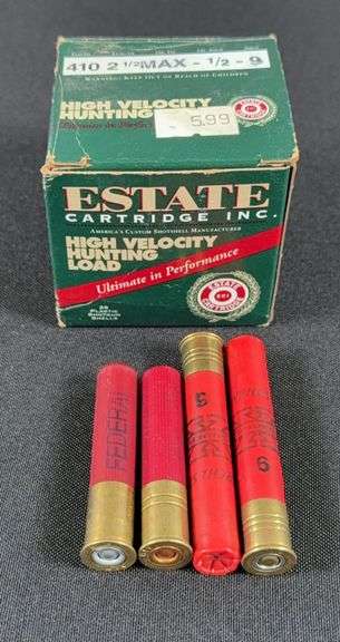 Estate & Misc. .410 Ga. Shot Shells image