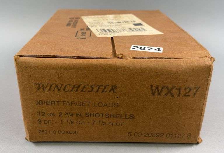 Winchester Xpert Target Loads 12 Ga. 2 3/4” 7 1/2 Shot , 250 Shot Shells image