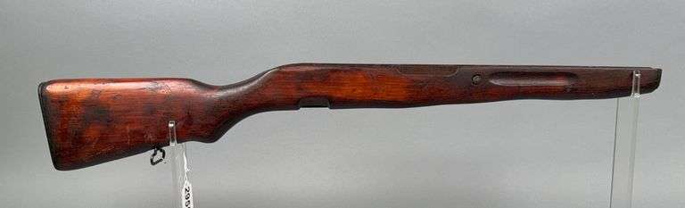 Wooden SKS Sporter Stock image