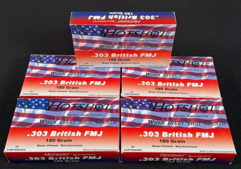 HotShot .303 British 180 Gr. FMJ (100 Rounds) image