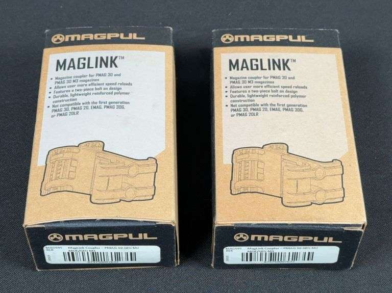 Pair of Magpul Mag Links For PMAG 30 Magazines image