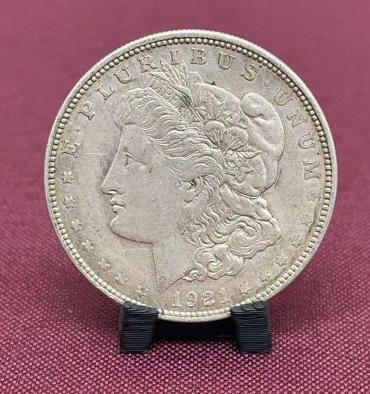1921D Morgan Silver Dollar image