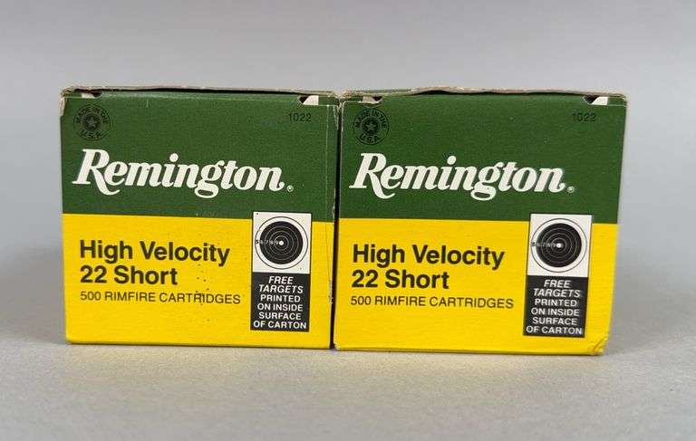 Remington High Velocity 22 Short, 1000 Bullets image