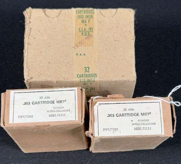 Miscellaneous .303 British Ammunition (62 Rounds) image