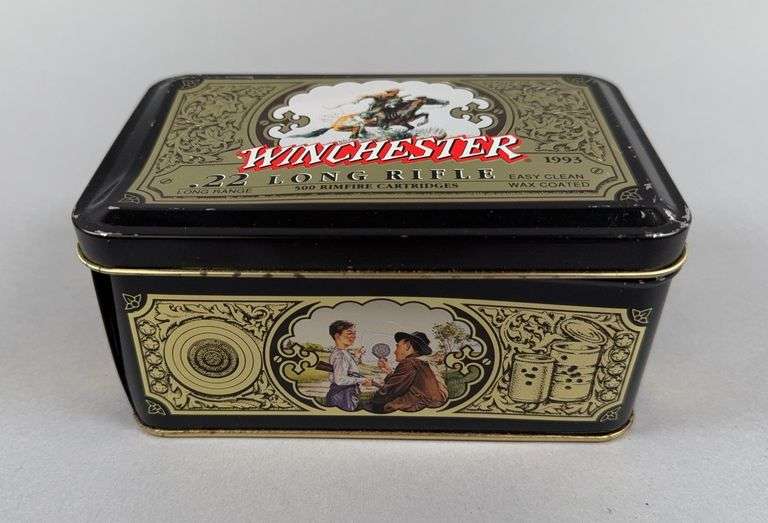 Winchester .22 LR Collector Tin, 500 Rounds image