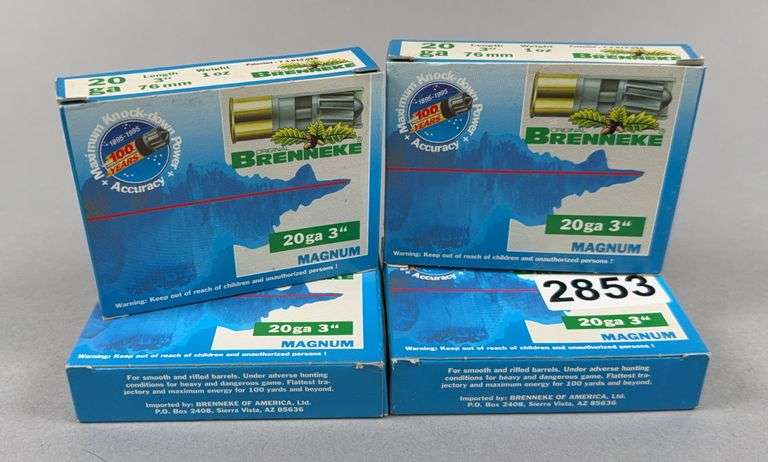 Brenneke 20 Ga. 3” Slugs, 20 Rounds image