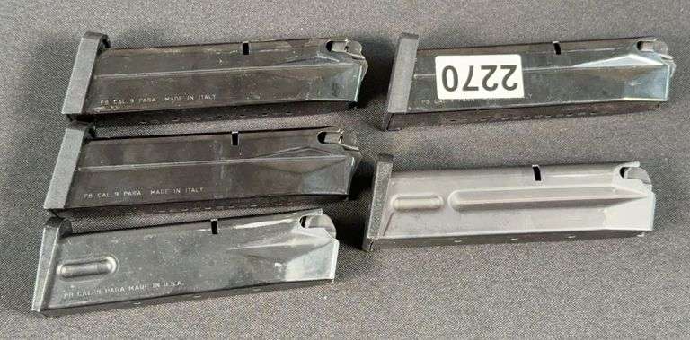 (5) “PB” 9mm PARA Magazines image