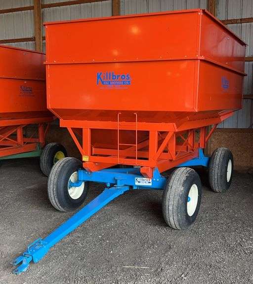 Killbros Model 350 Gravity Box w Killbros 1072 Running Gear image