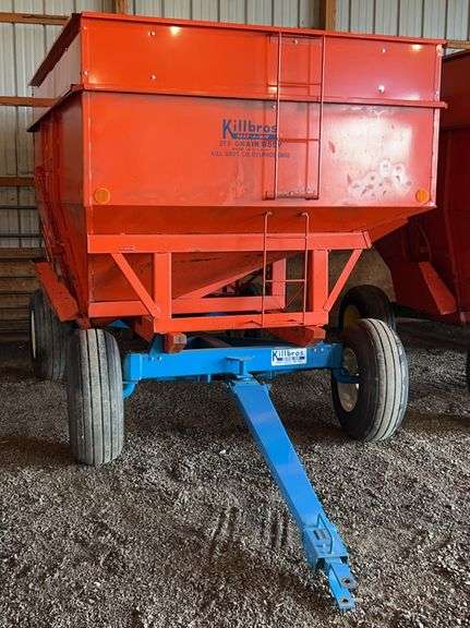 Killbros Model 350 Gravity Box w Killbros Model 1072 Running Gear image