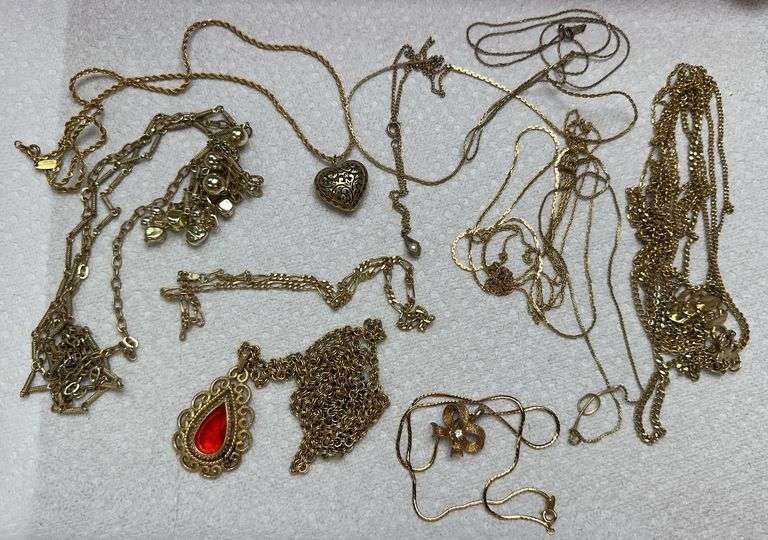 Gold Colored Necklaces image