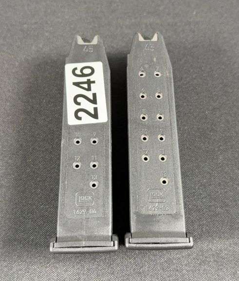 Pair of .45 Cal. 13 Round Glock Magazines image