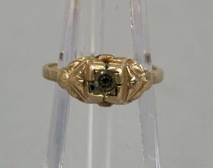 14kt Broken Ring Size 8 image