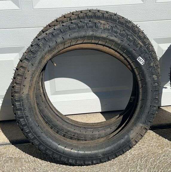 Pair of C-83 Motorcycle Tires image