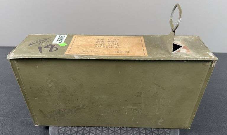 Can of .303 British Ammo in Bandoliers (300 Rounds) image