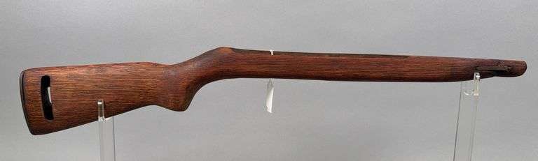 Wooden .30 Cal Stock image