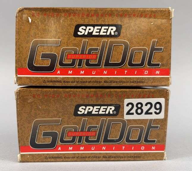 Speer GoldDot 9mm Luger 124 Gr. GDHP, 100 Count image