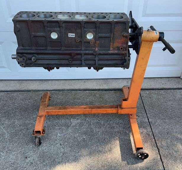 Rolling Engine Stand Only. Cylinder Block NOT Included image