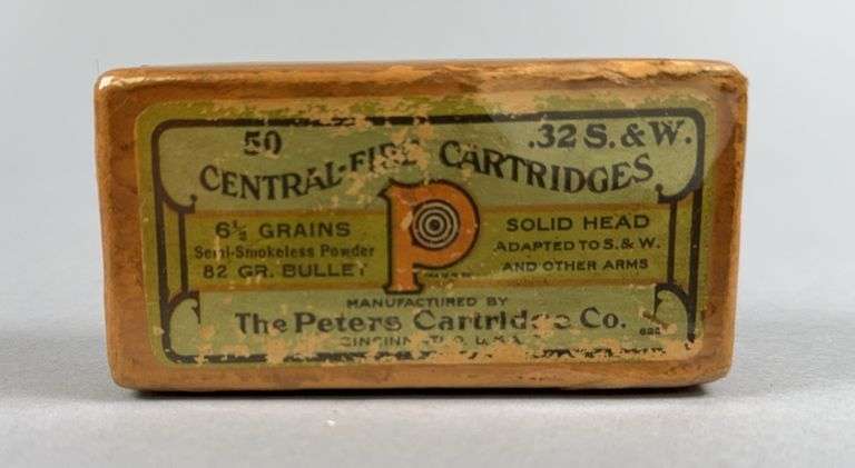 Peters .32 Cal. 82Gr. C.F. Rifle Cartridges, 50 count image