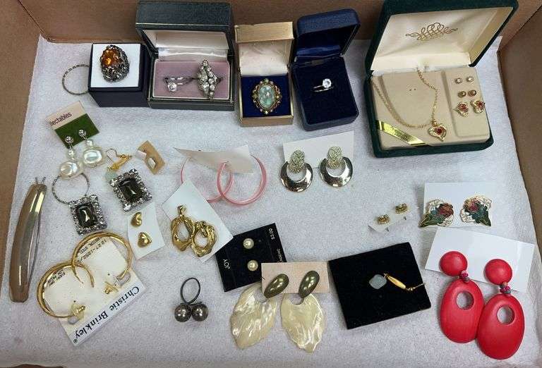 Earrings, Rings, & Assorted Jewelry image
