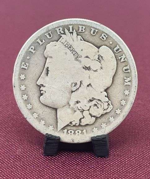 1881S Morgan Silver Dollar image