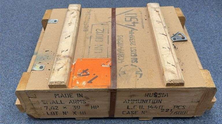 Russian 7.62x39mm Ammunition (1440 Rounds) image