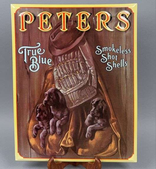 Peters True Blue Smokeless Shotshells Sign image
