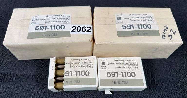 Swiss GP11 7.5x55 Ammunition (140 Rounds) image