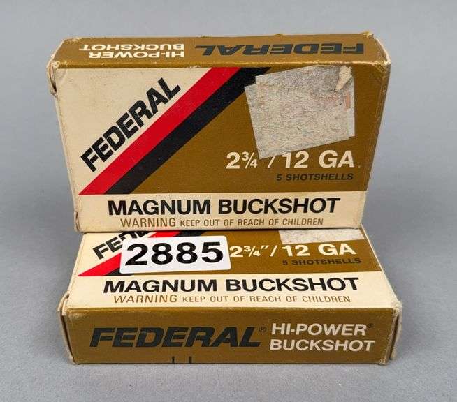 Federal 12 Ga. No.4 Buckshot (2 Boxes) image