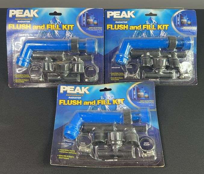 (3) Peak Radiator Flush Kits image
