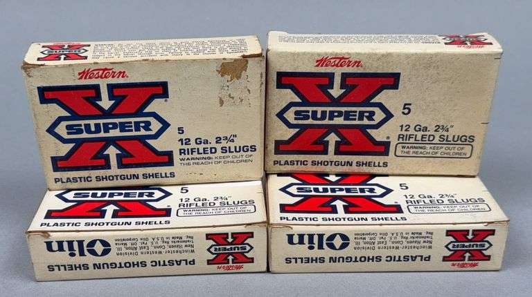 Western Super X 12 Ga. Rifled Slugs (4 Boxes) image