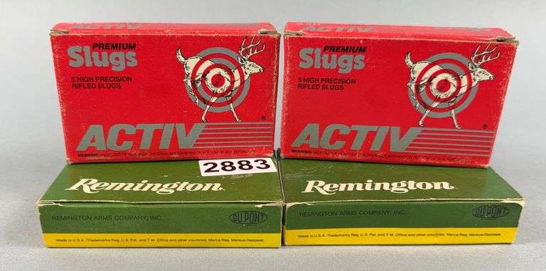 Remington & ACTIV 12 Ga. Slugs (4 Boxes) image