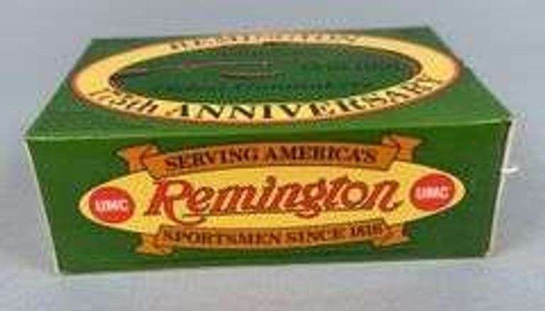 Remington 175th Anniversary Tin With High Velocity .22 Cal Long Rifle Cartridges, 325 Count image