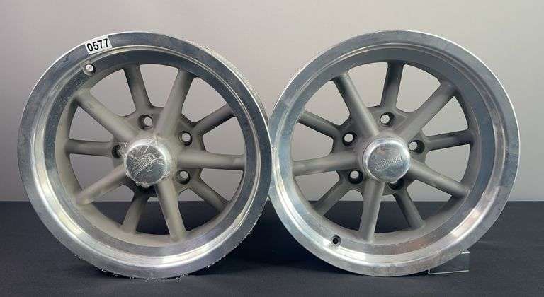 (2) 15x4.5 Rocket Rims 4 3/4 BC image