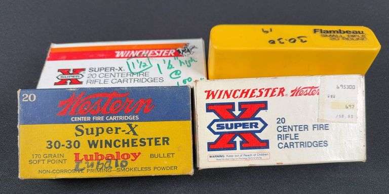 Mismatched 30-30 Winchester Ammunition (68 Rounds) image