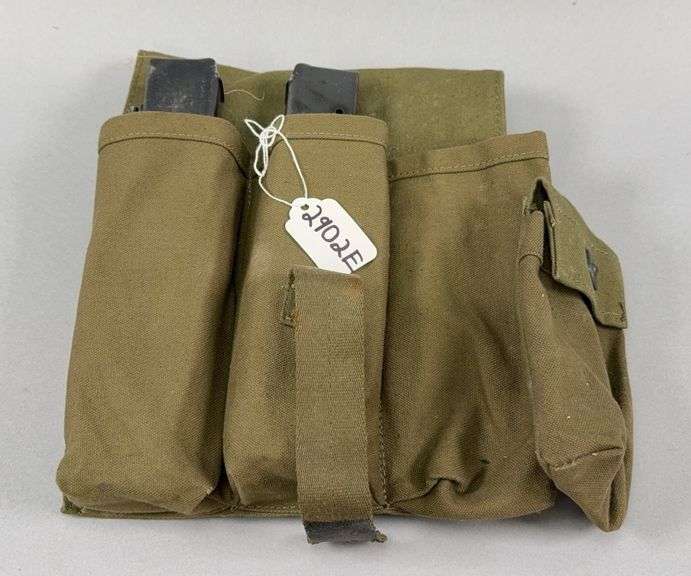 Pair of Seymour Tommy Gun Magazine & Cloth Magazine Pouch image