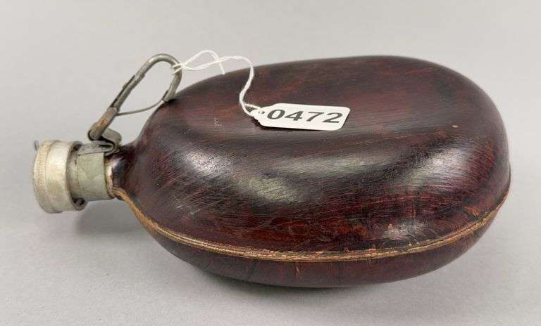 Bulgarian World War II Era Coconut Canteen Water Canteen image