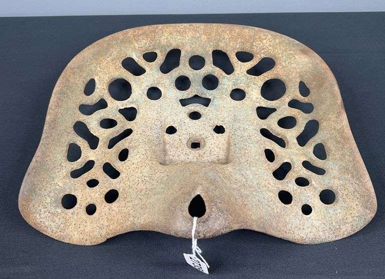 Vintage Cast Iron Seat image