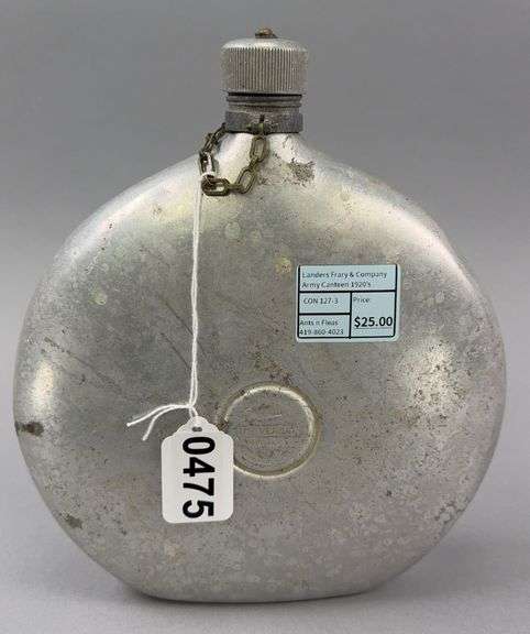 World War I/1920s Era Landers Frary & Clark Universal Aluminum Canteen image