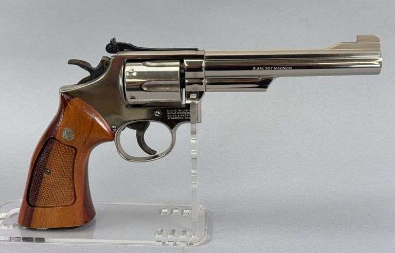 Smith & Wesson  .357 Mag  Model 19-5 Nickel  192K908 image